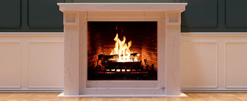 Decorative Electric Fireplace Installation in Bensenville, Illinois