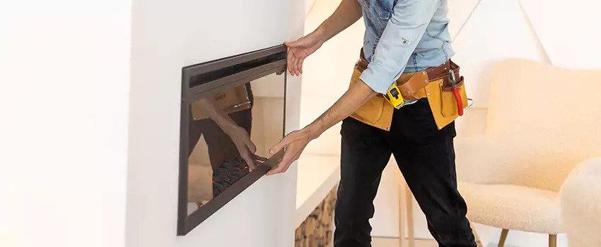 Metal Fireplace Installation in Bensenville, Illinois