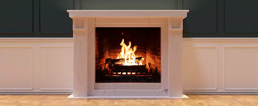 Open Flame Wood-Burning Fireplace Installation Services in Bensenville, Illinois