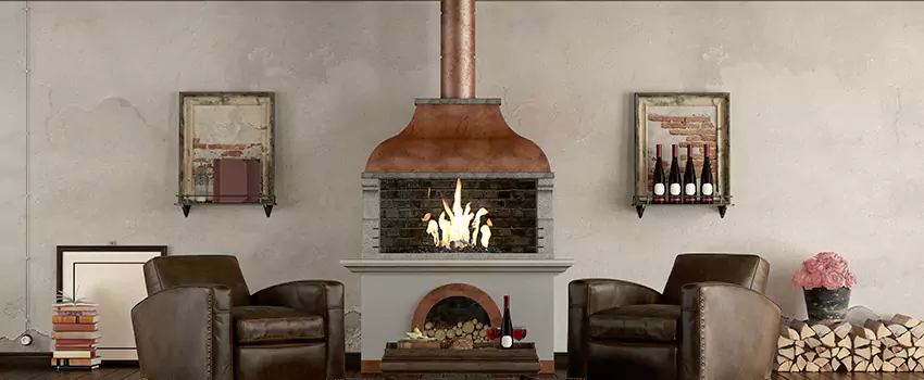 Thelin Hearth Products Providence Pellet Insert Fireplace Installation in Bensenville, IL